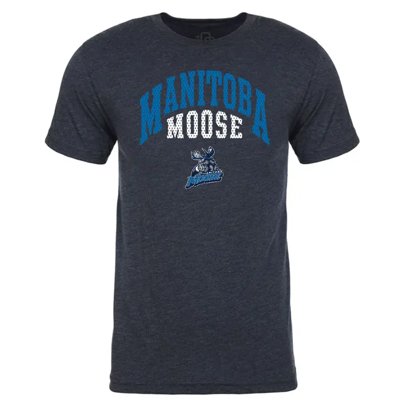 Manitoba Moose Performance T-Shirt – Men’s Slim-Fit Short Sleeve Athletic Top