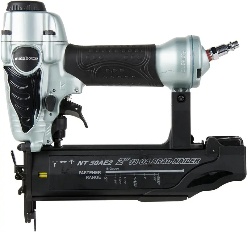 Metabo HPT NT50AE2M 2-Inch 18-Gauge Cordless Brad Nailer – Factory-Reconditioned, No Box
