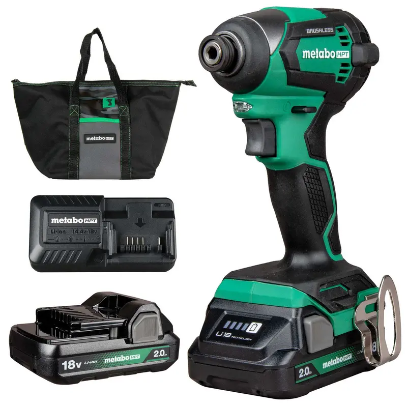 Metabo HPT WH18DEXM: 18V MultiVolt Cordless Impact Driver Kit