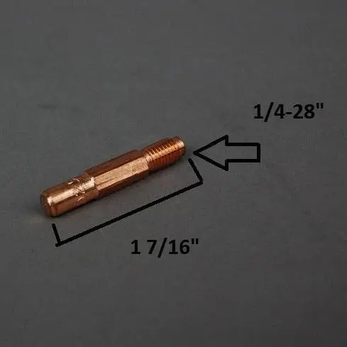 MIG Contact Tips – 15TG Series Guns, 5-Pack