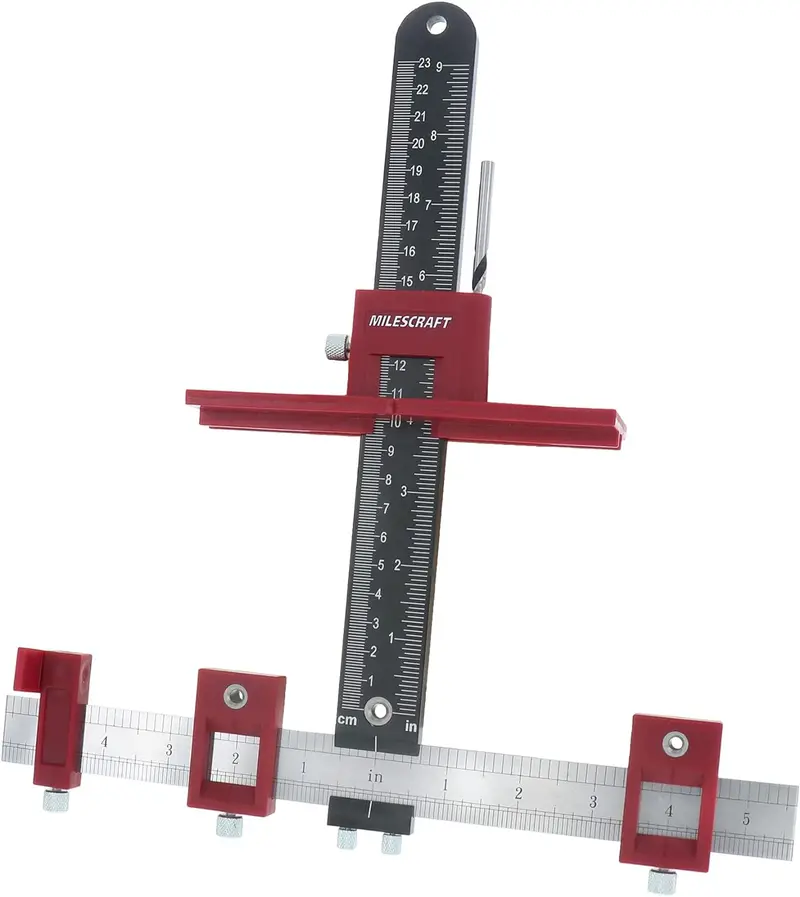 Milescraft Hardware Jig System for Universal Cabinet Hardware Layout