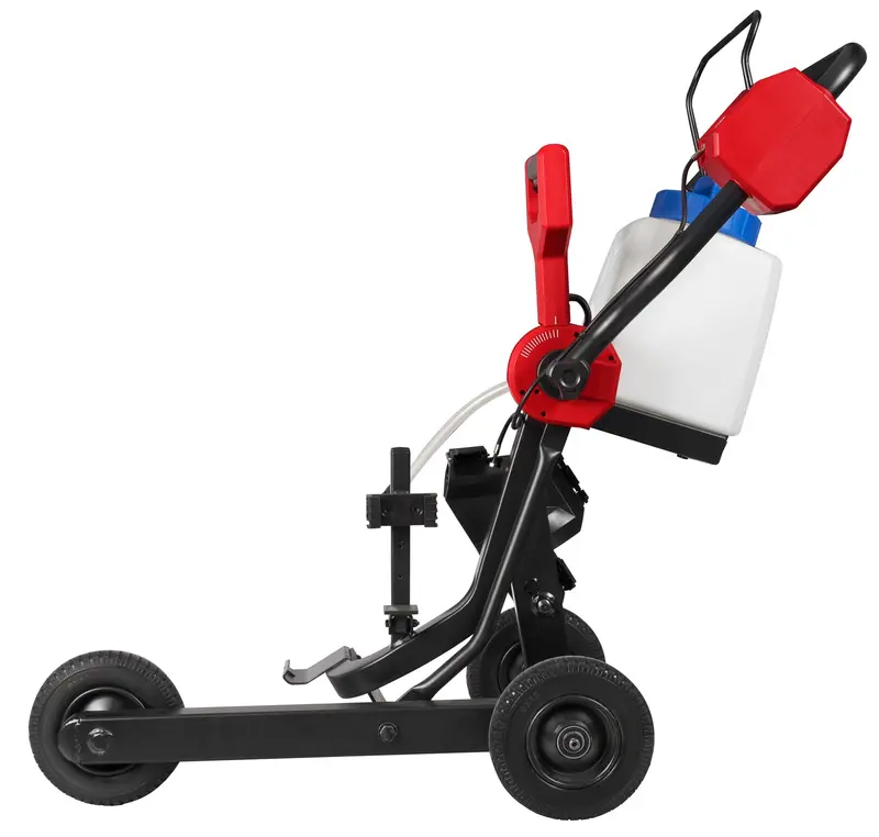 Milwaukee 3100 Cut-Off Saw Support Cart – Mobile, Sturdy, and Transport-Ready