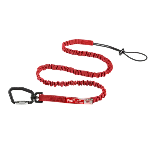 Milwaukee 48-22-8811 54-Inch Extended Locking Tool Lanyard – Heavy-Duty Fall Protection Accessory