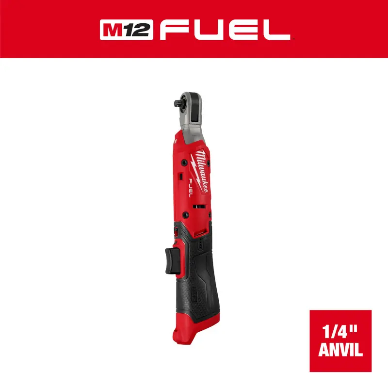 Milwaukee M12 FUEL 1/4-Inch Ratchet Wrench – Tool-Only Version