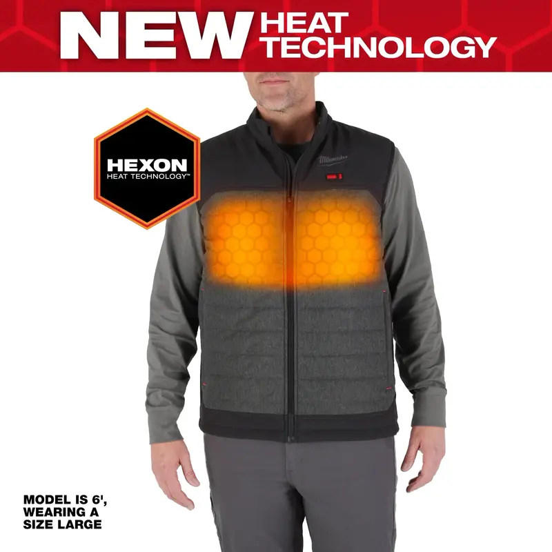 Milwaukee M12 HEAT Gray AXIS Vest Kit – M300G-21