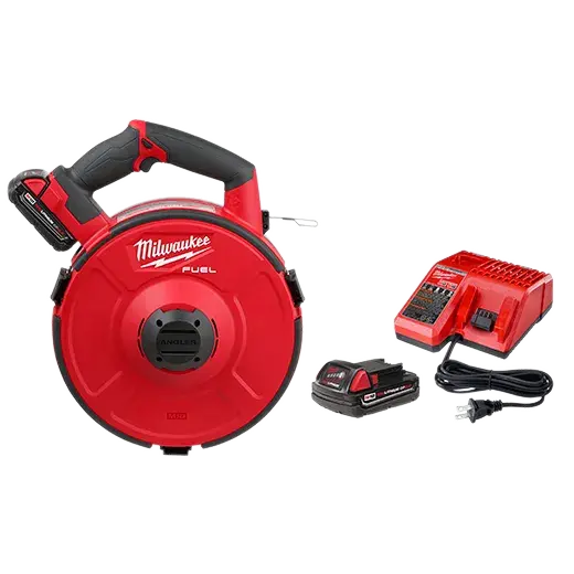 Milwaukee M18 FUEL Angler 120-Foot Steel Fish Tape Kit (2873A-22)