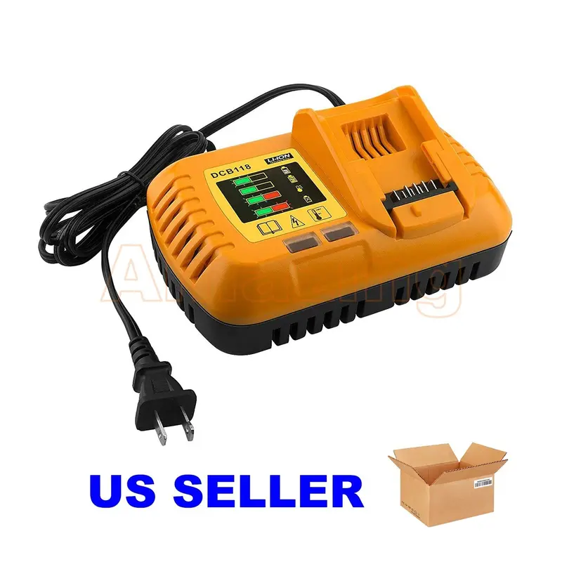 New DEWALT DCB118 20V/60V FLEXVOLT Fast Charging Station for MAX Lithium-Ion Batteries