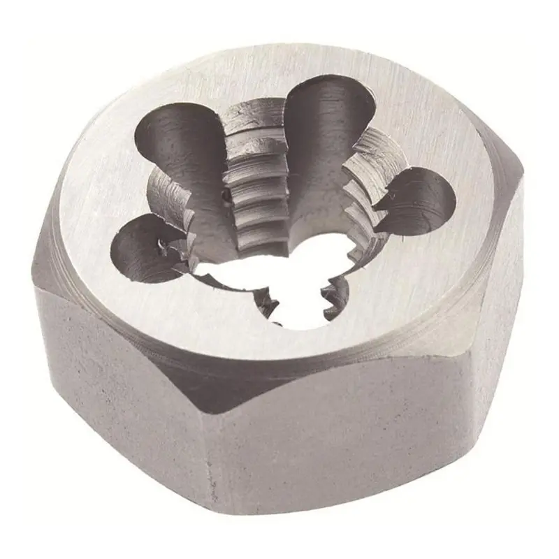 Norseman 61040 #10-32 High-Speed Steel Hex Die – Type 27-AG