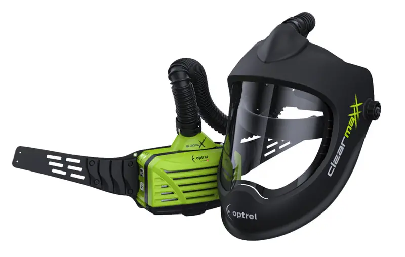 Optrel Clearmaxx Cutting & Grinding Helmet with e3000x PAPR System (Special Order)