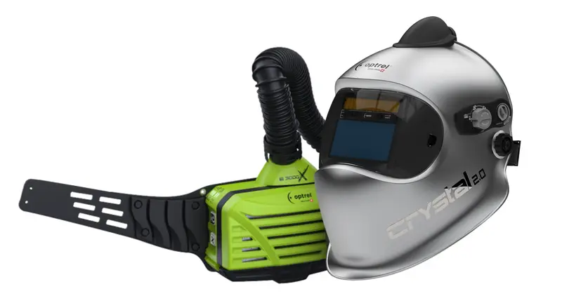 Optrel® Crystal 2.0 Auto-Darkening Helmet with e3000x PAPR