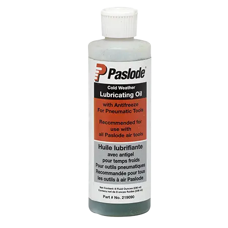 Paslode 219090 Pneumatic Tool Lubricant with Antifreeze Protection – 8 oz Bottle