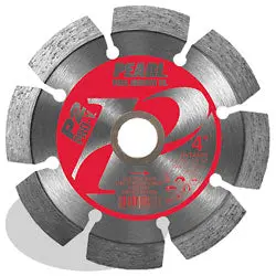 PEARL P2 Pro-V™ Tuck Pointing Blade – 4.5″ × 0.250″ × 7/8″, 5/8″ Arbor