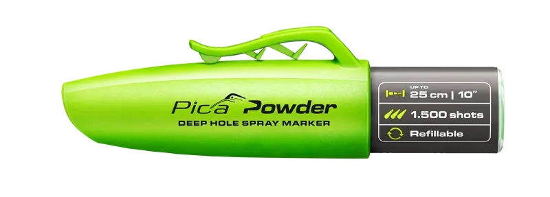 Pica Deep-Hole Spray Marker – Powder-Based Precision Layout Tool