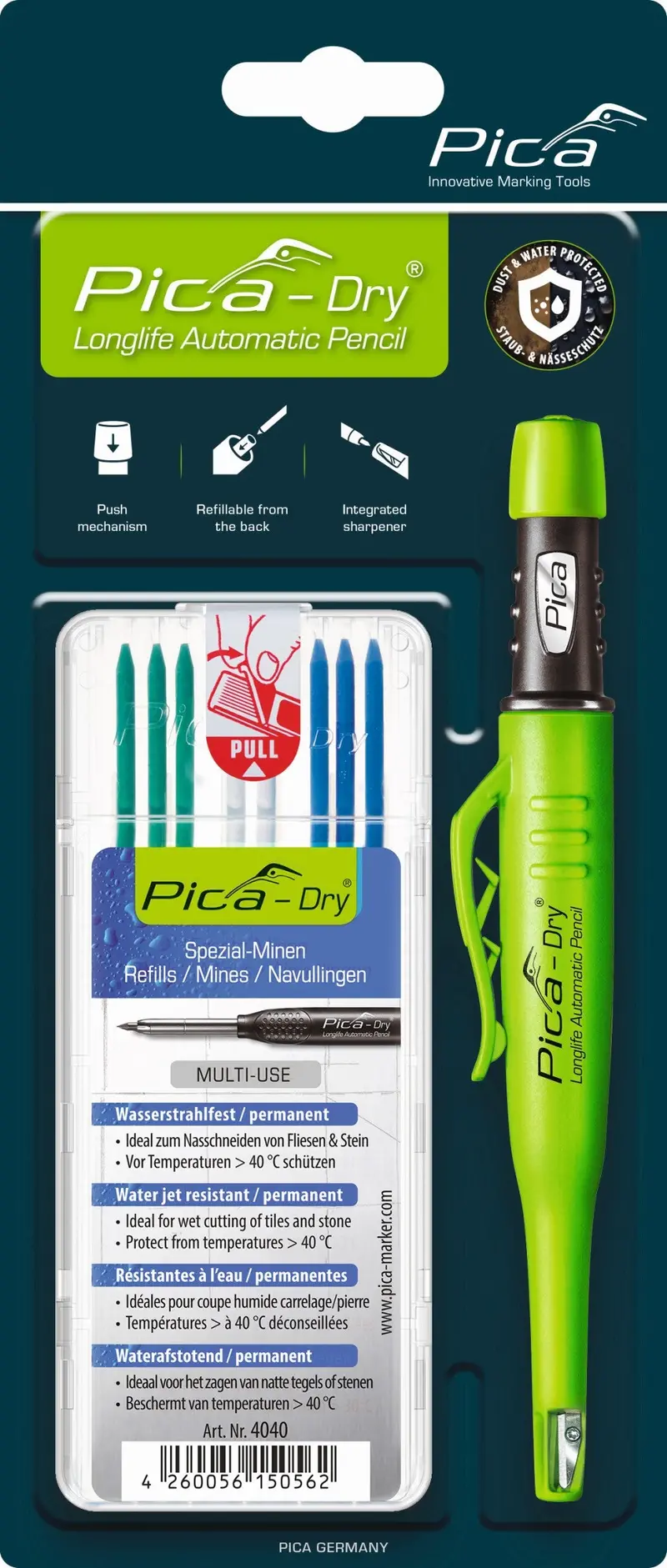 Pica-Dry Moisture Barrier Bundle: 1x 3030 + 1x 4040 – Blister-Packaged