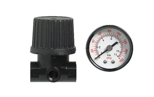 Porter-Cable PREG-14F Air Regulator with Pressure Gauge – 1/4″ NPT