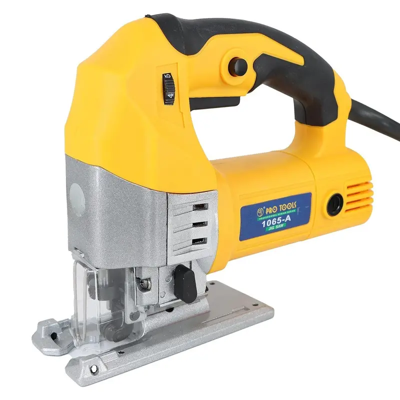 PRO TOOLS 1065-A 600W Corded Jigsaw – 65mm Max Cutting Depth for Wood & Metal