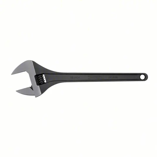 Proto 18-7/32″ Adjustable Wrench – Alloy Steel with Black Oxide Finish (J718SB)