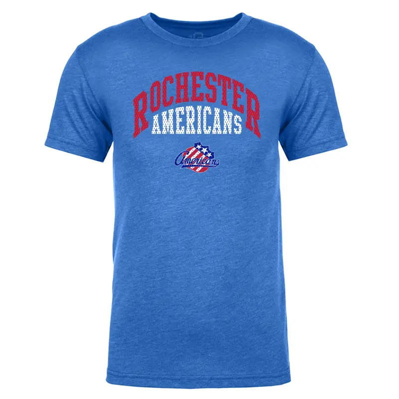 Rochester Americans Performance Tee – Men’s Breathable Athletic Short Sleeve Shirt
