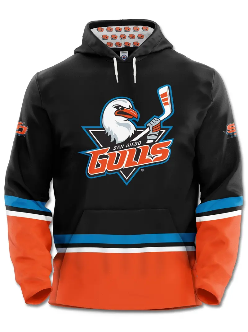 San Diego Gulls Team Hoodie – Official AHL Hockey Sweatshirt