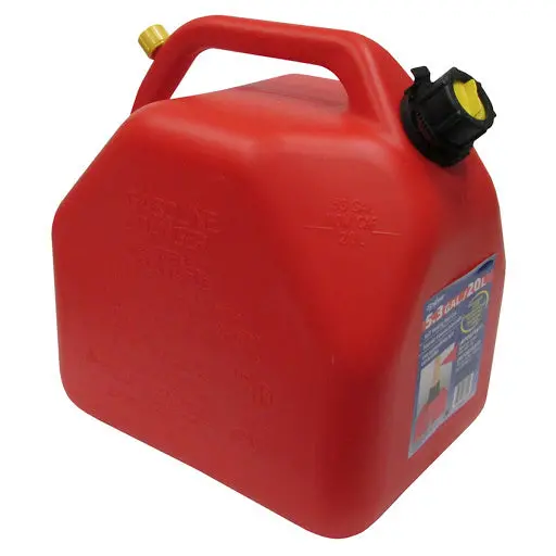 Scepter 88007622 Heavy-Duty 20-Liter (5-Gallon) Fuel-Safe Jerry Can
