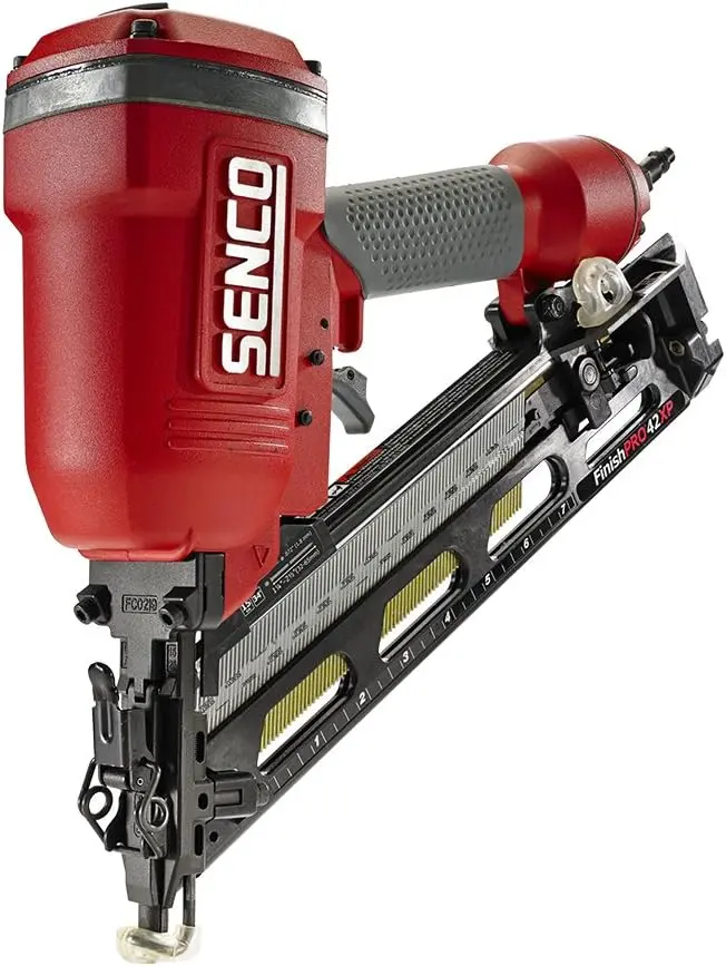 Senco 4G0001N FinishPro 42XP 15-Gauge Finish Nailer – 1-1/4″ to 2-1/2″ Range with Carry Case