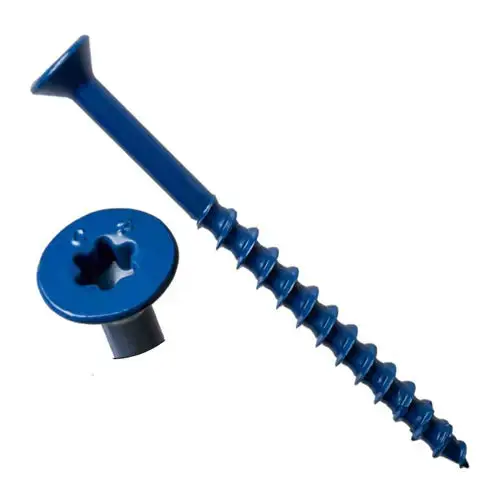 Simpson Strong-Tie TNT25134TF Titen Turbo 1/4″ × 1-3/4″ Flat-Head Concrete Anchoring Screws (100-Pack)
