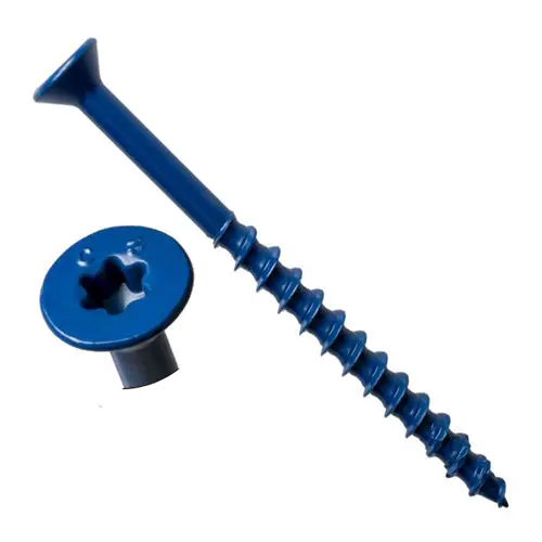Simpson Strong-Tie TNT25334TF Titen Turbo 1/4″ × 3-3/4″ Flat-Head Concrete Anchors (100-Pack)