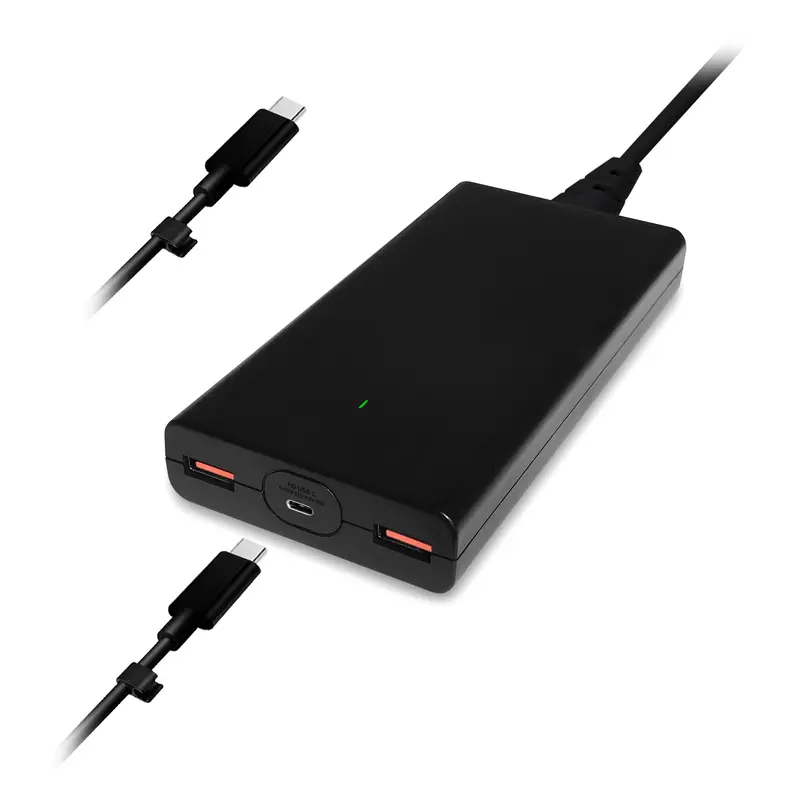 Slim 120W USB-C Laptop Charger with PD 3.1 Support for MacBook, Surface, Dell, HP, Lenovo & Razer Devices