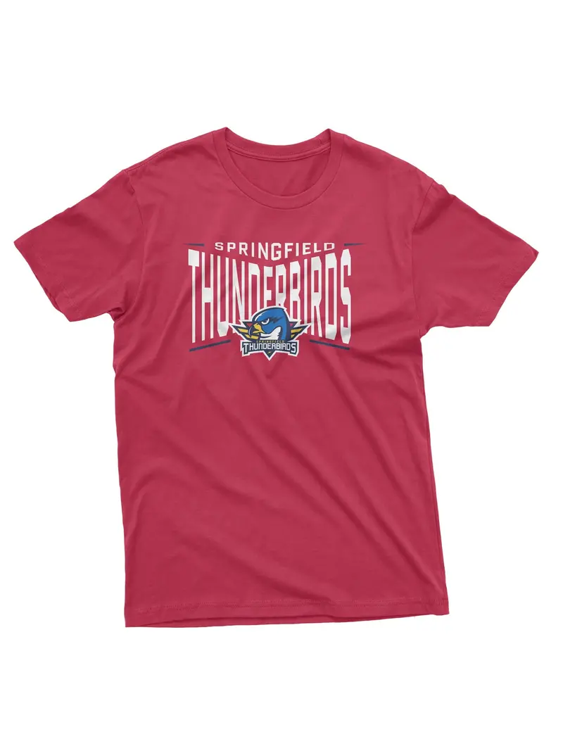 Springfield Thunderbirds True Blue T-Shirt – Comfort-Focused Unisex Fit