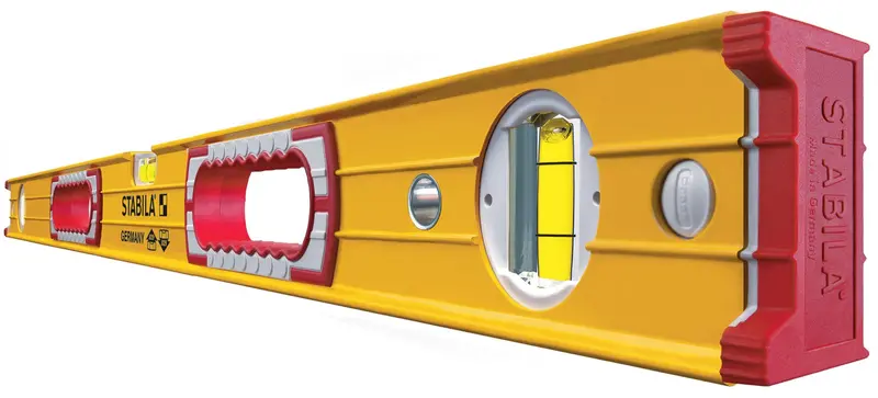 STABILA 38648 MODEL 96M Magnetic Level – 48-Inch Aluminum with Strong Magnets