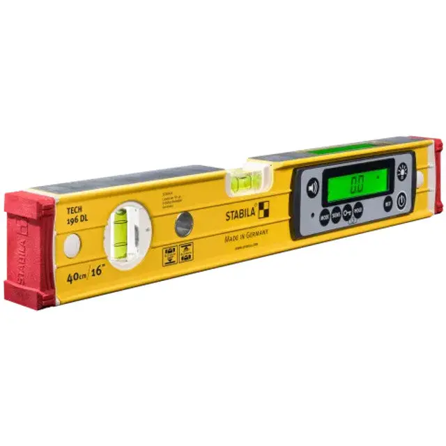 STABILA 39516 16-Inch IP67-Rated Technician’s Level with Protective Case