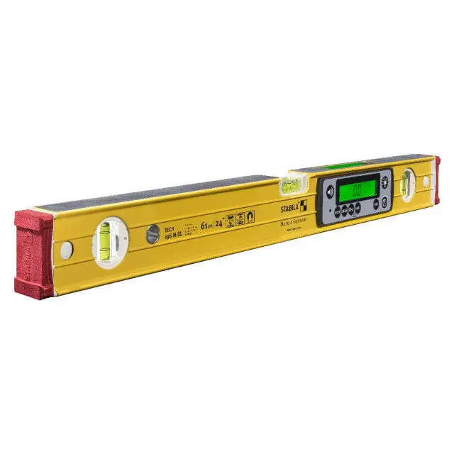 STABILA 39520 24-Inch IP67-Rated Magnetic Technician’s Level with Protective Case