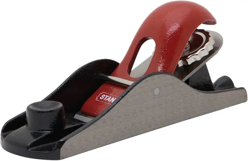 Stanley 12-247 Adjustable Metal Block Plane for Fine Woodworking