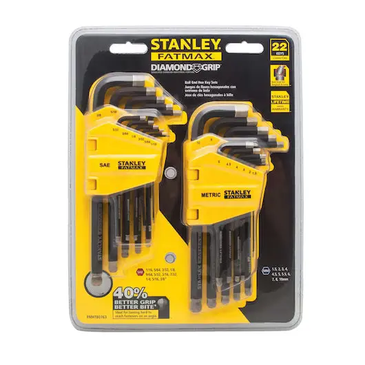 Stanley FMHT80763 Diamond 22-Piece Hex Key Set