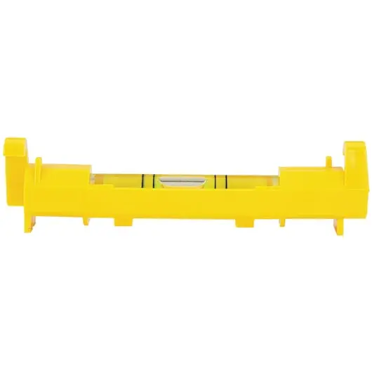 Stanley Hi-Viz Yellow Plastic Line Level for Clear Visibility
