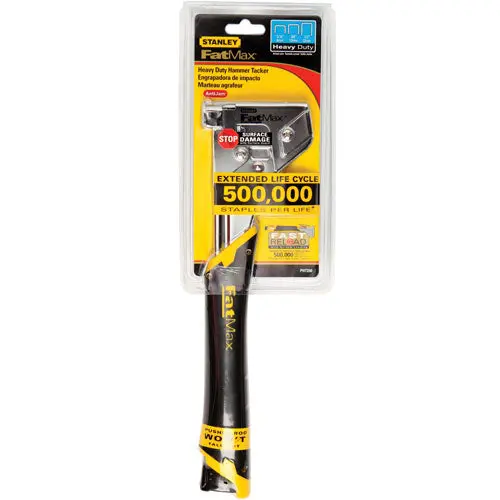 Stanley Sharpshooter Hammer Tacker for Fastening Staples and Fasteners