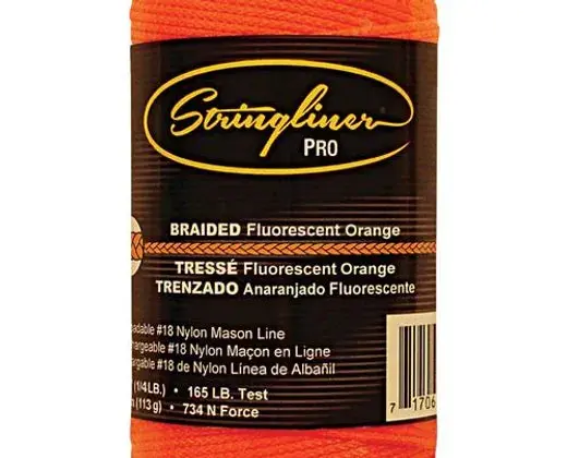 Stringliner PRO ST35159O Orange Braided Replacement String Line – 250 Feet