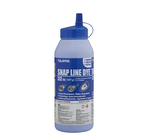 Tajima PLC3-DB900 Permanent Dark Blue Snap Line Dye with Easy-Fill Nozzle – 32 oz (907 g)