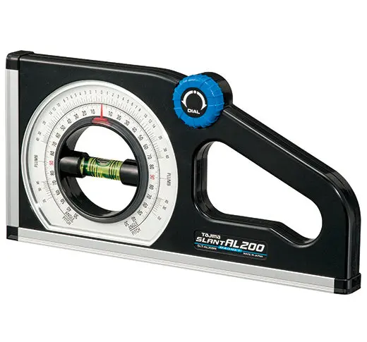 Tajima SLT-AL200M SLANT™ Dual-Scale Digital Angle & Pitch Meter with Magnetic Base