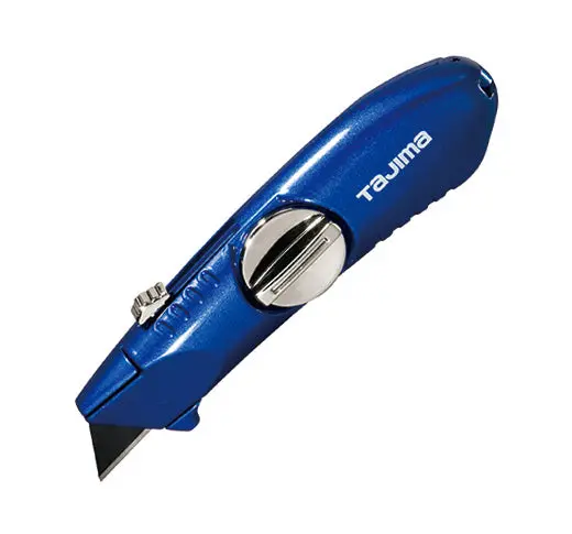 Tajima VR-102B V-REX® II Retractable-Blade Utility Knife – Single-Body Design with 3 Replaceable Blades