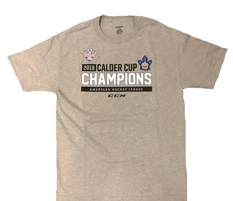 Toronto Marlies 2018 Calder Cup Champions Locker Room T-Shirt – CCM Authentic