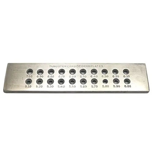 Tungsten Carbide Draw Plates for Wire and Rod Reduction