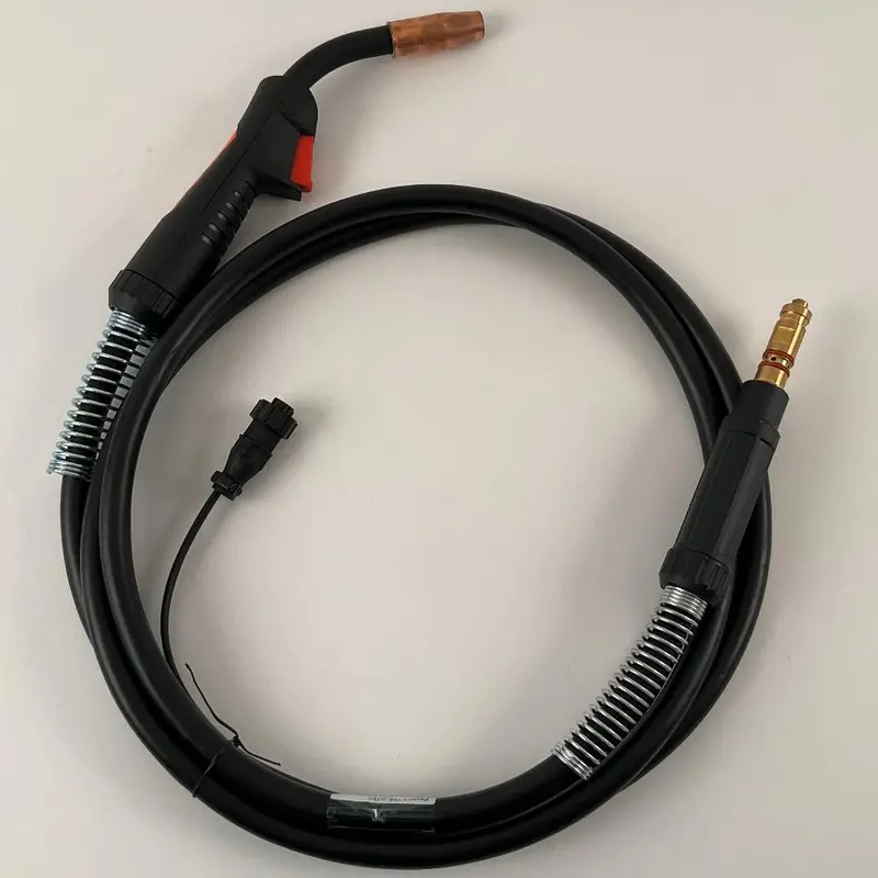 Tweco Mini MIG Torch (180A) with 4-Pin Amphenol Trigger — Compatible with Eastwood, Lincoln, Longevity & Matco Welders