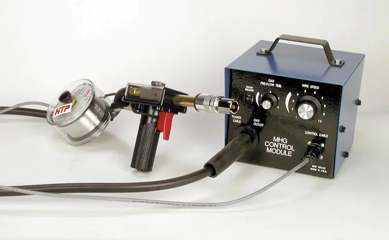 Universal Spool Gun with Control Unit for Multi-Brand Welders