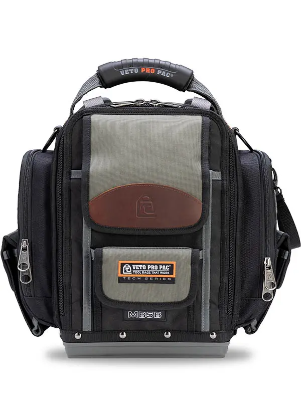 Veto Pro Pac MB5B Large Meter Bag Backpack – Rugged, All-in-One Meter & Tool Carry System