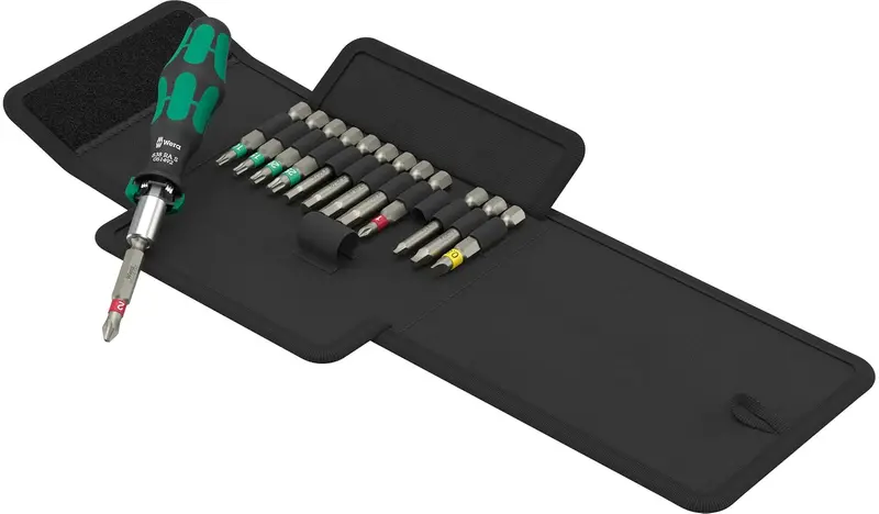 Wera Kraftform Kompakt 838 RA S Imperial Screwdriver Set – 14-Piece Ratchet Kit