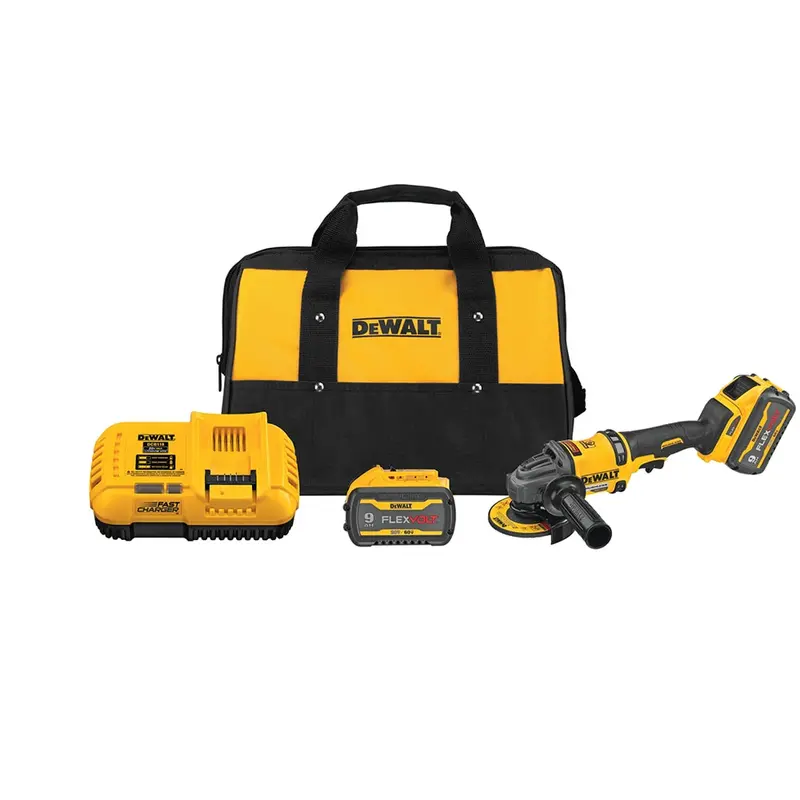Dewalt Dcg418X2 60V Max Cordless Angle Grinder Kit (4.5–6 Inch) 1