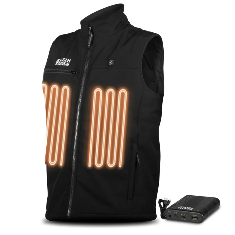 Klein Tools 60953 Heated Base Layer Vest – Medium Size 1