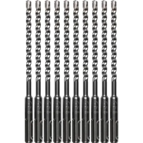 Makita B-61210 Sds-Plus Drill Bit – 1/4" × 6", Triple-Cutter, 10-Pack 1