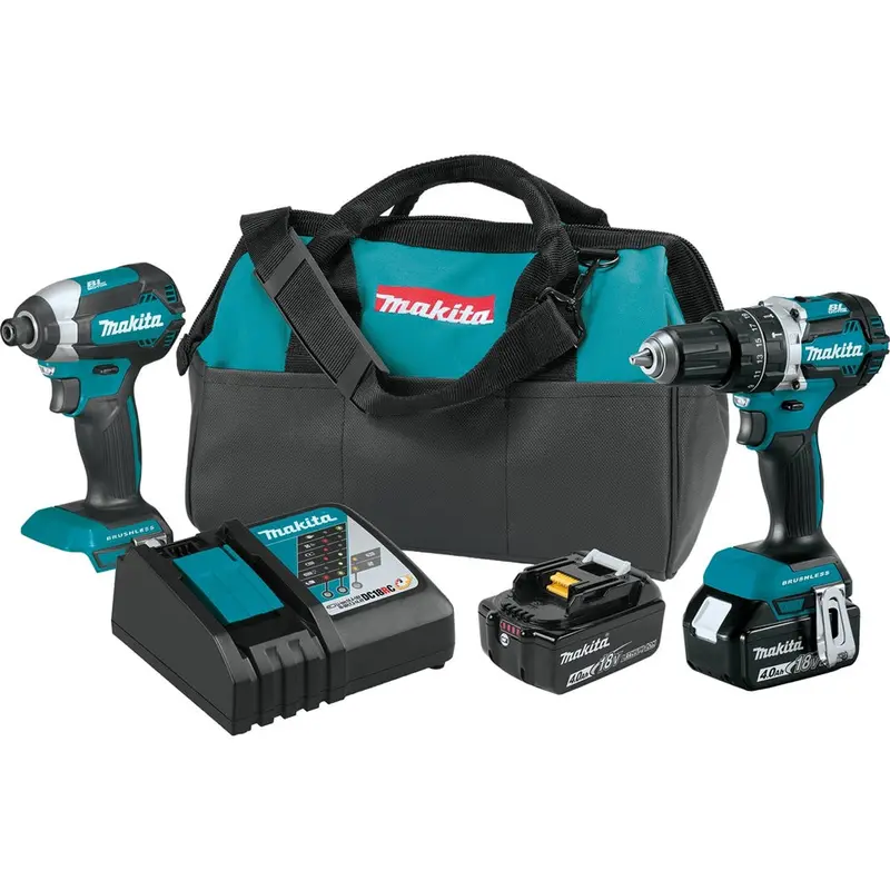 Makita Xt269M 18V Lxt Cordless 2-Tool Combo Kit 1